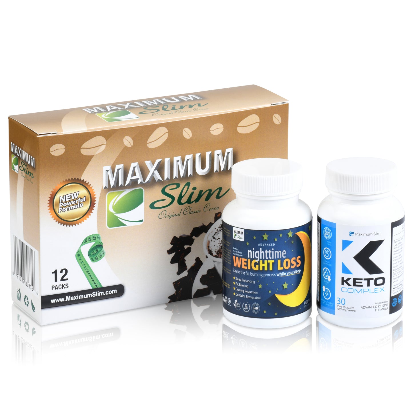 Keto Jumpstart Kit - Maximum Slim | Complete Support for Ketogenic Diet & Energy Levels