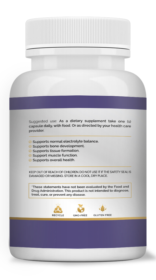 Magnesium Extra Strength - Maximum Slim | Supports Muscle & Nerve Function