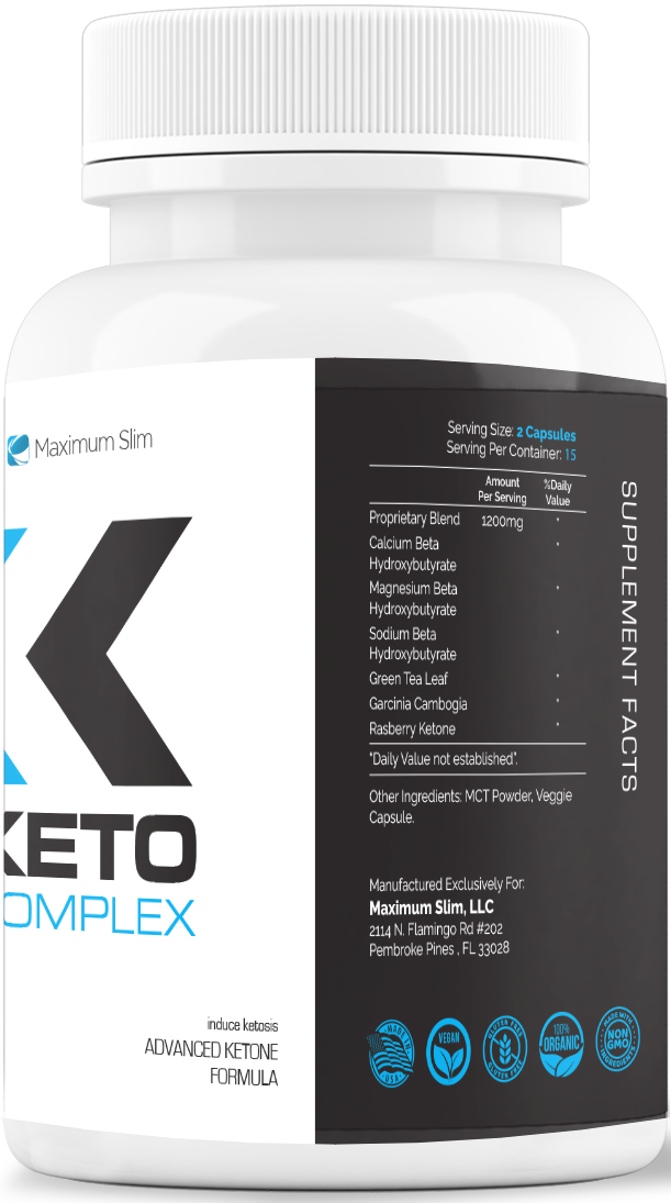 Keto Complex Flash Sale (30 ct) - Maximum Slim | Supports Ketosis & Metabolism