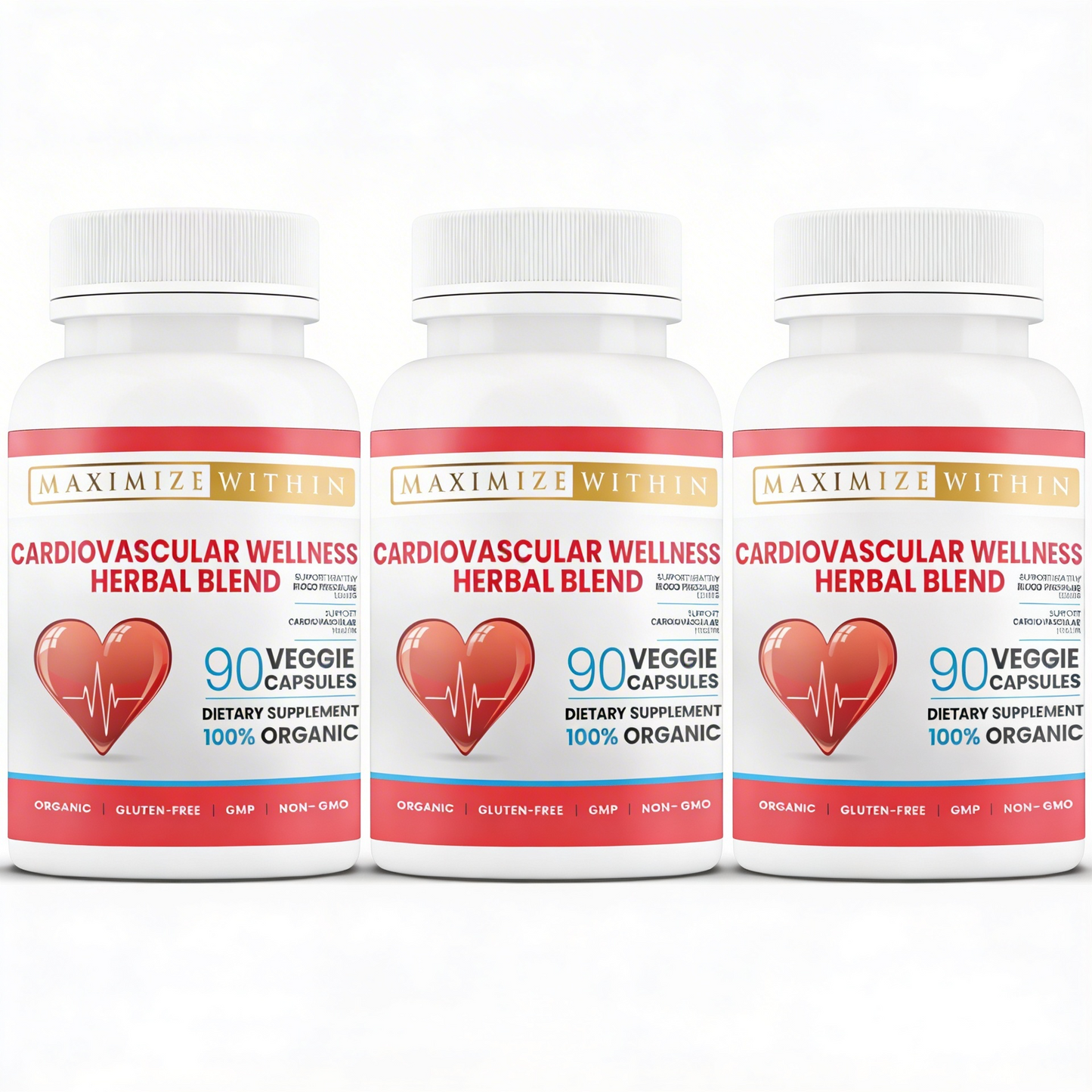 Cardiovascular Wellness Herbal Blend – Maximize Within | Plant-Based Daily Supplement