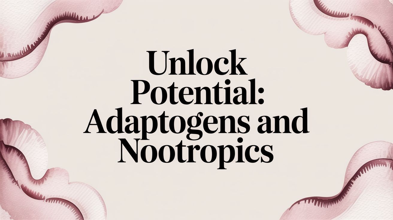 Unlock Potential: Adaptogens And Nootropics