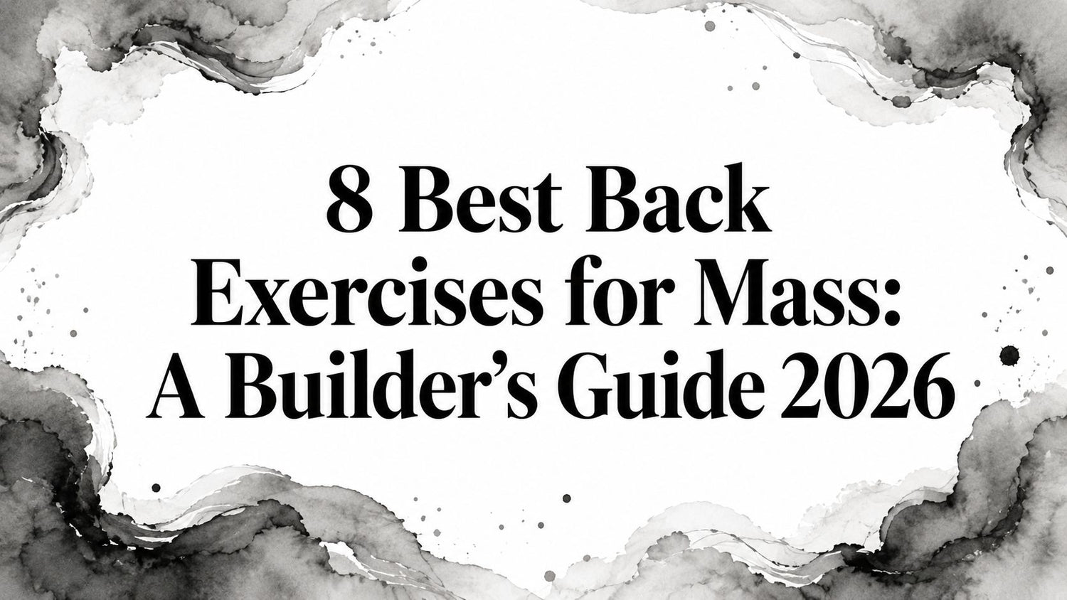 8 Best Back Exercises for Mass: A Builder's Guide 2026