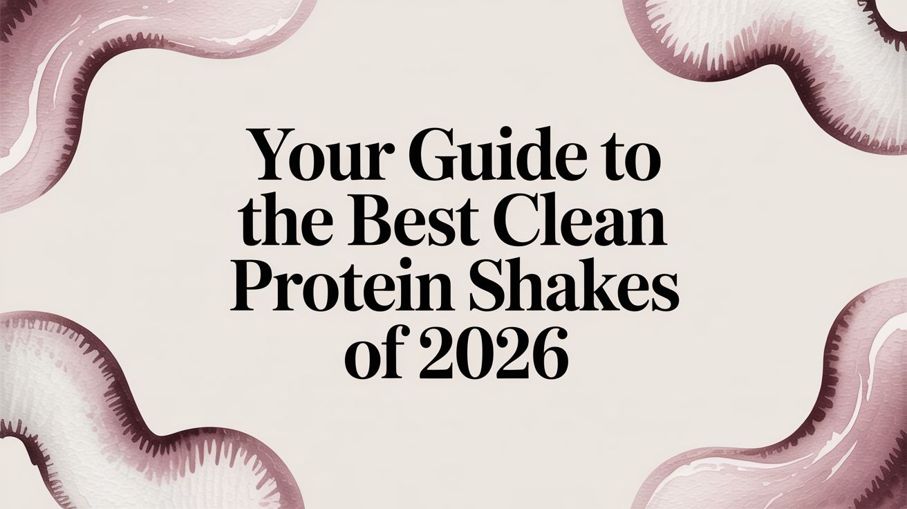 Your Guide to the Best Clean Protein Shakes of 2026