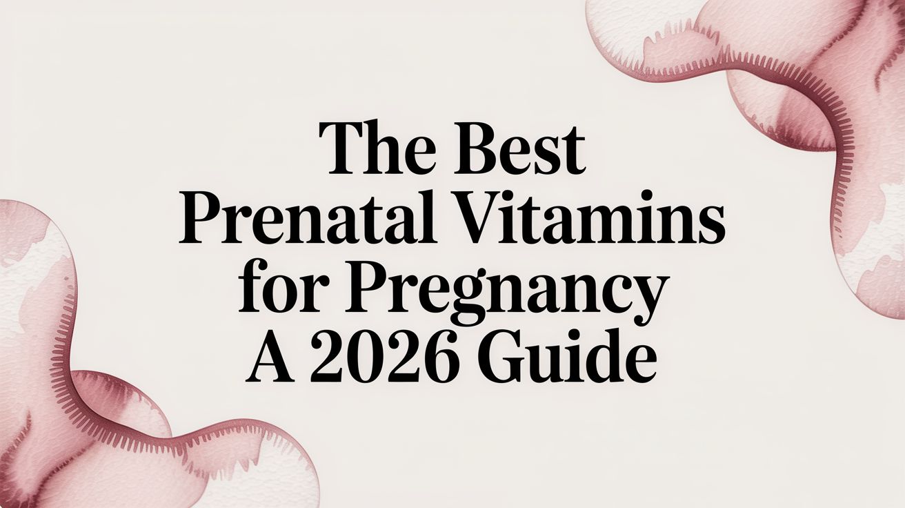 The Best Prenatal Vitamins for Pregnancy A 2026 Guide