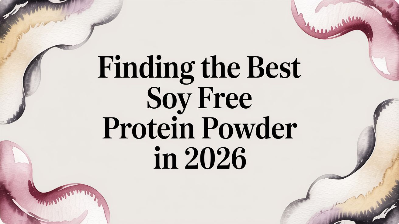 Finding the Best Soy Free Protein Powder in 2026