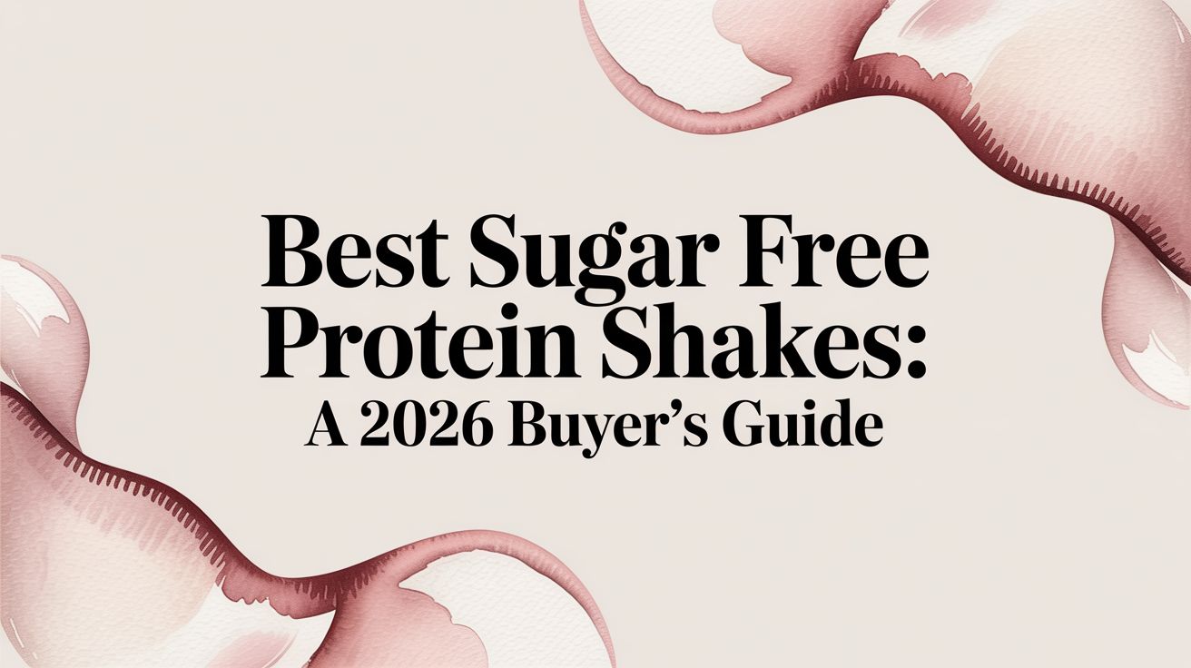 Best Sugar Free Protein Shakes: A 2026 Buyer's Guide