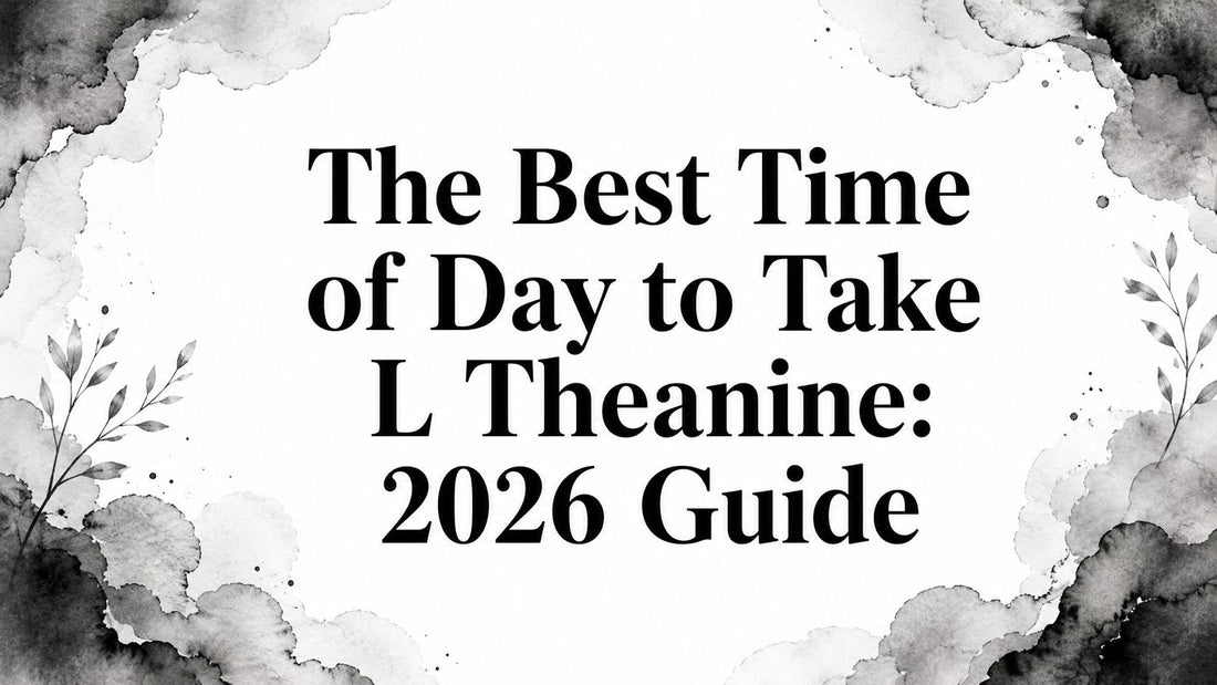 The Best Time of Day to Take L Theanine: 2026 Guide