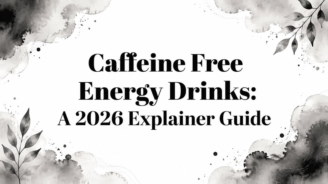 Caffeine Free Energy Drinks: A 2026 Explainer Guide
