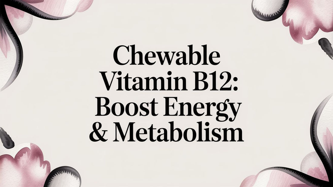 Chewable Vitamin B12: Boost Energy & Metabolism