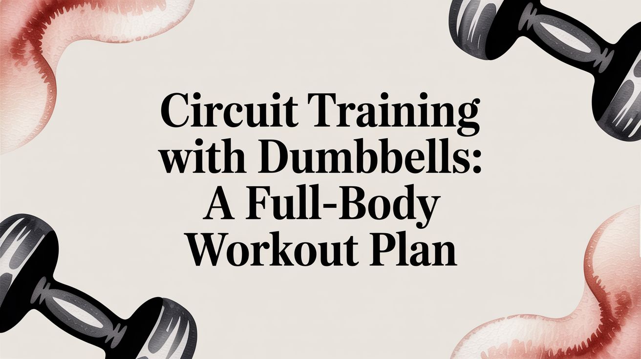 Circuit Training with Dumbbells: A Full-Body Workout Plan
