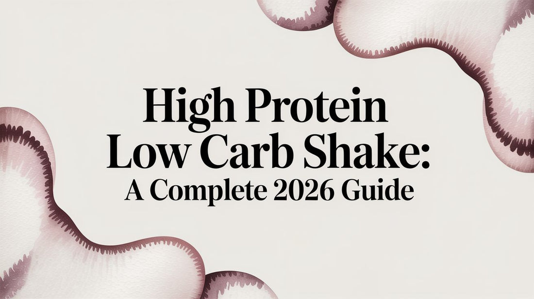 High Protein Low Carb Shake: A Complete 2026 Guide