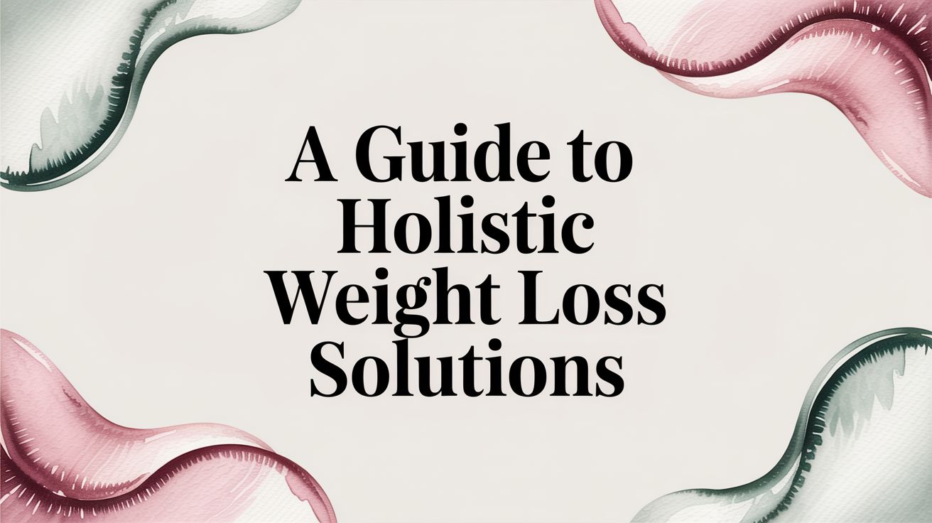 A Guide to Holistic Weight Loss Solutions