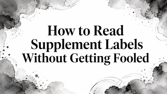 How to Read Supplement Labels Without Getting Fooled