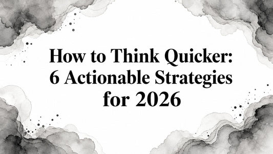 How to Think Quicker: 6 Actionable Strategies for 2026