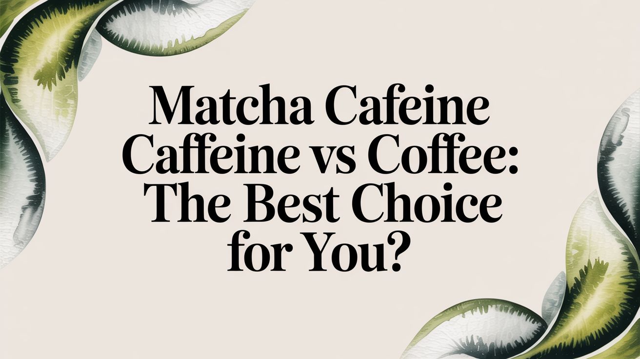 Matcha Caffeine vs Coffee: The Best Choice for You?