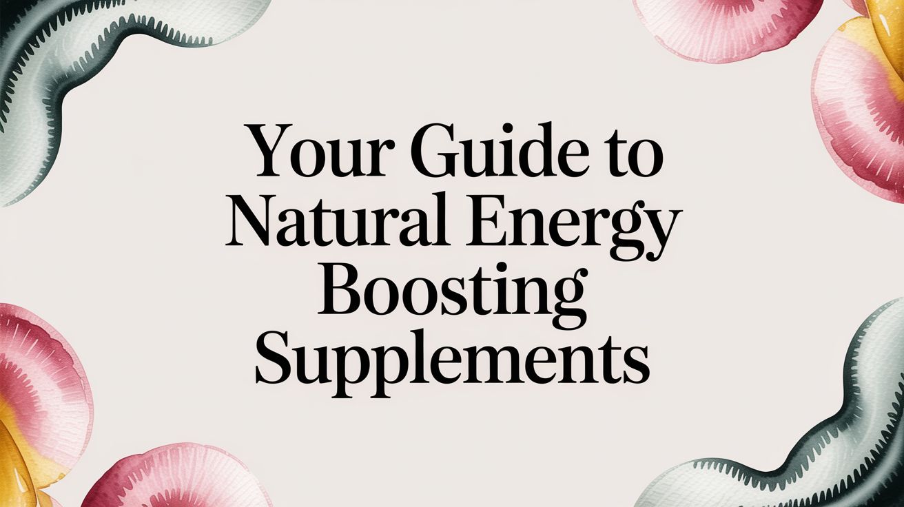 Your Guide to Natural Energy Boosting Supplements