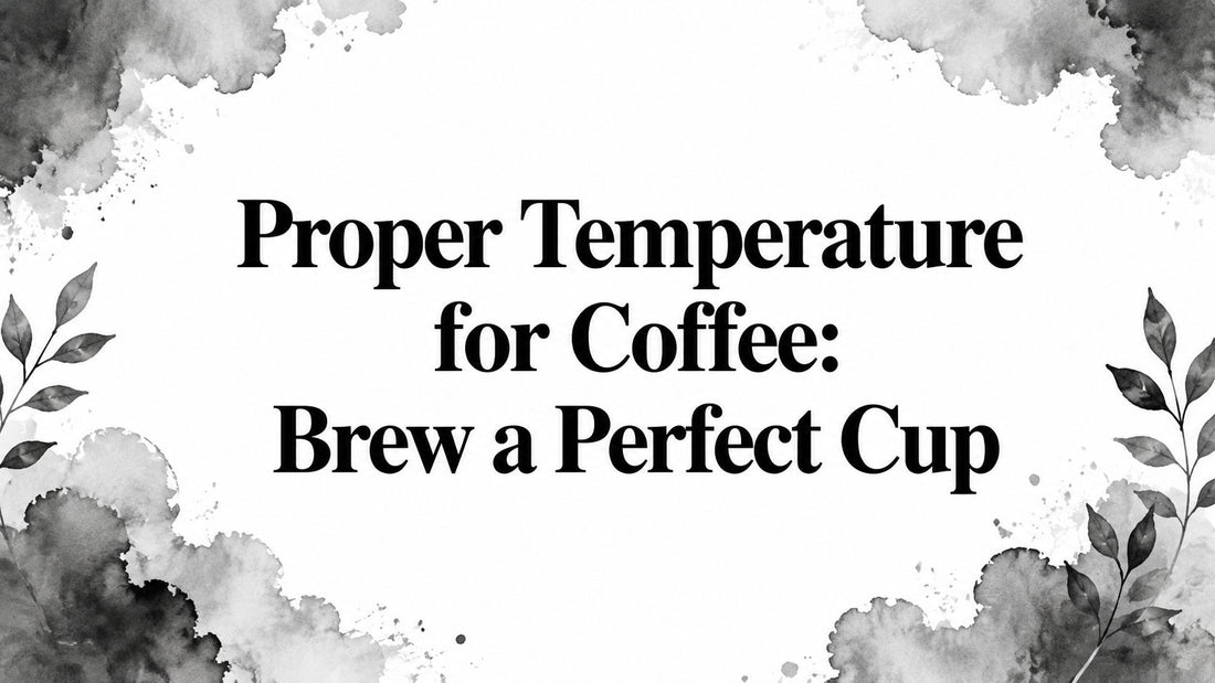Proper Temperature for Coffee: Brew a Perfect Cup