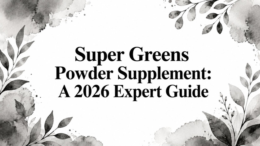 Super Greens Powder Supplement: A 2026 Expert Guide