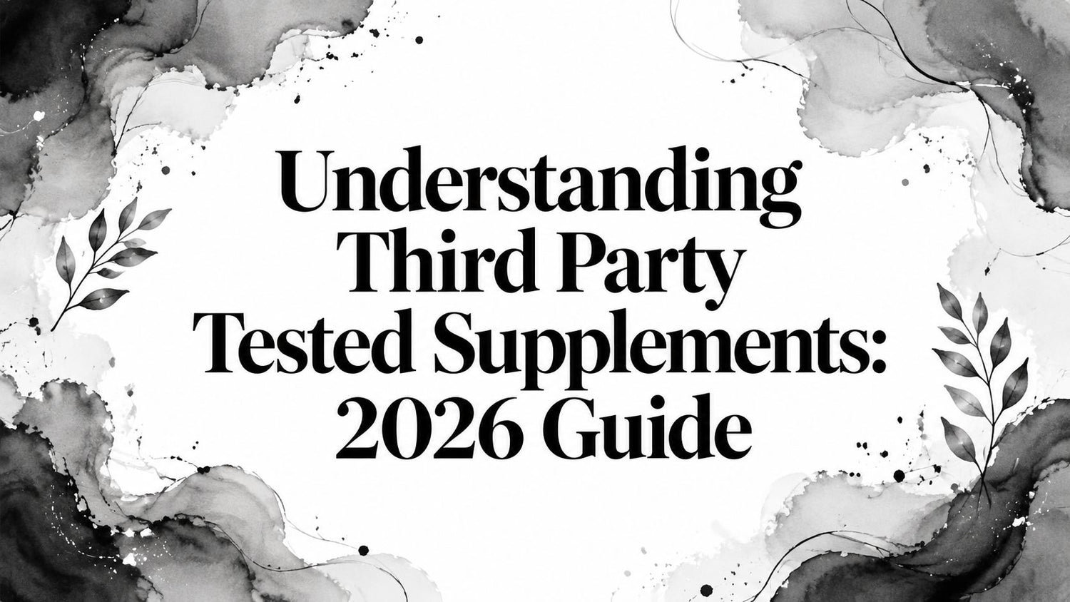Understanding Third Party Tested Supplements: 2026 Guide