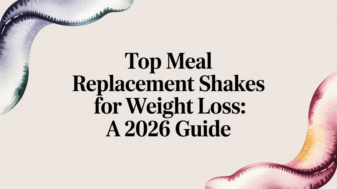 Top Meal Replacement Shakes for Weight Loss: A 2026 Guide