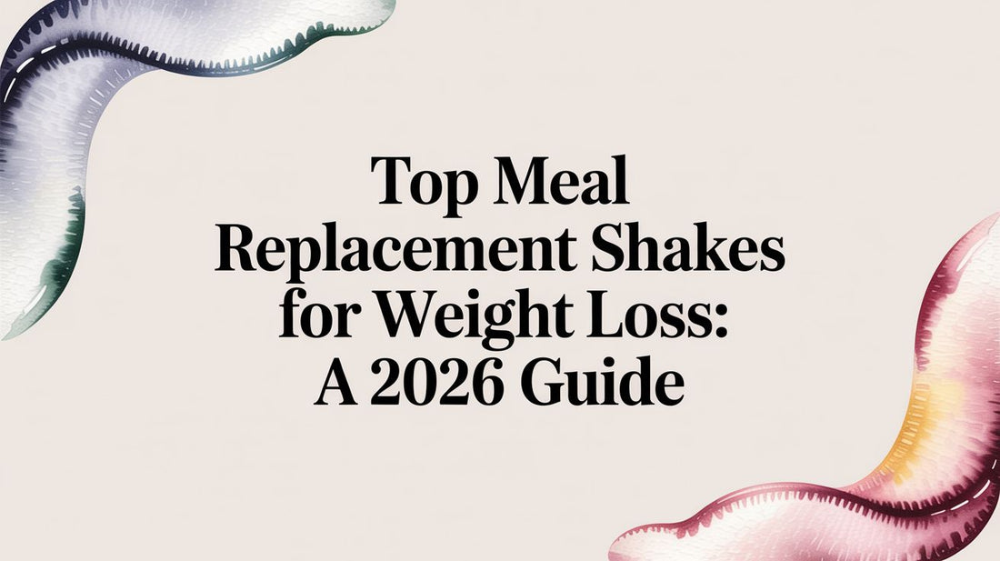 Top Meal Replacement Shakes for Weight Loss: A 2026 Guide