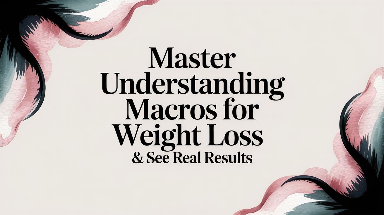 Master Understanding Macros for Weight Loss & See Real Results
