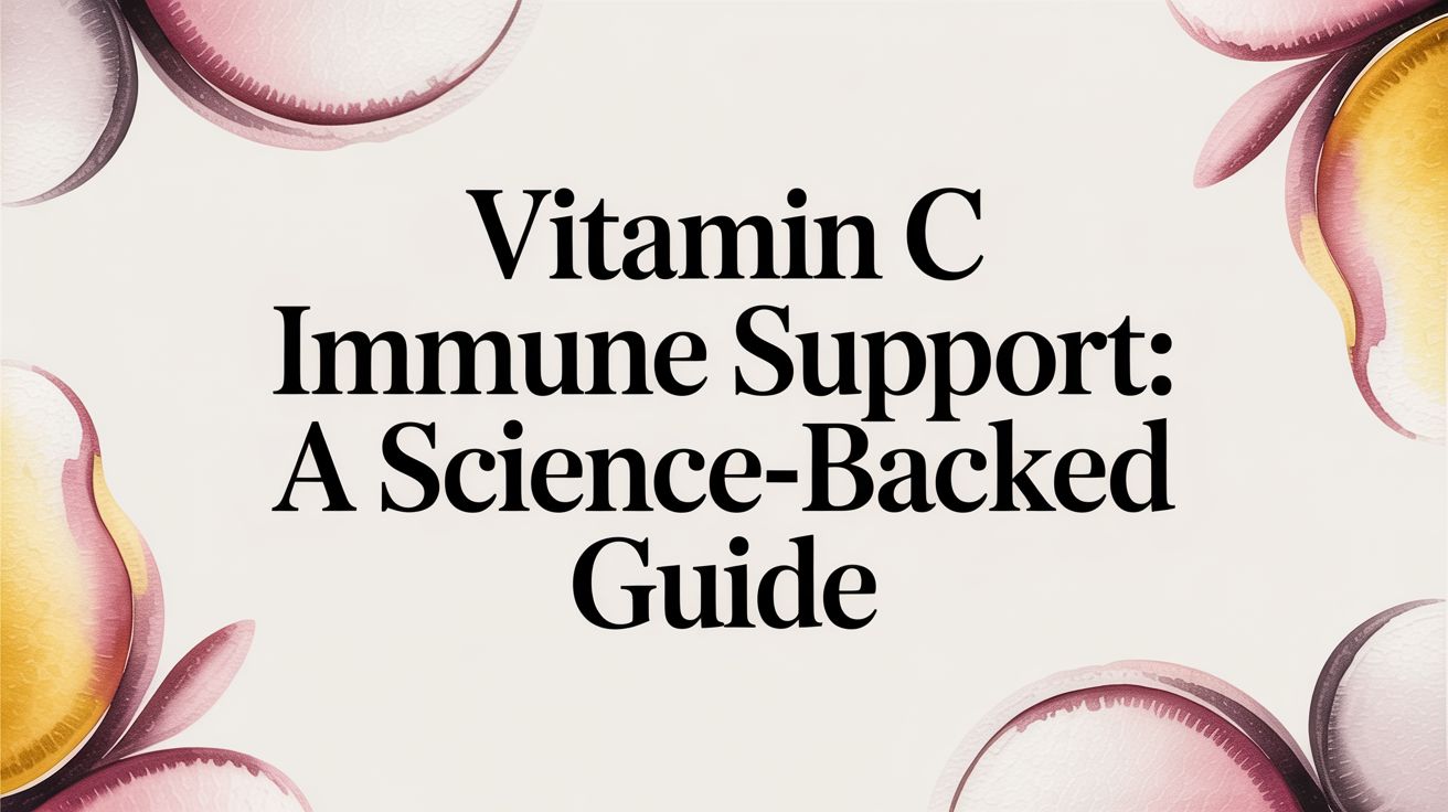 Vitamin C Immune Support: A Science-Backed Guide