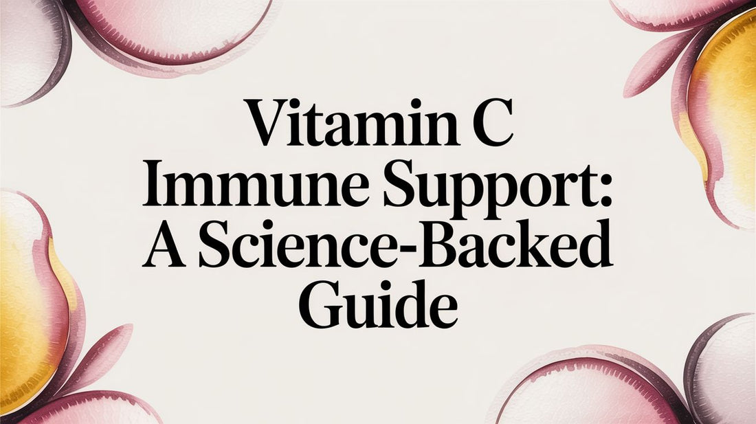 Vitamin C Immune Support: A Science-Backed Guide