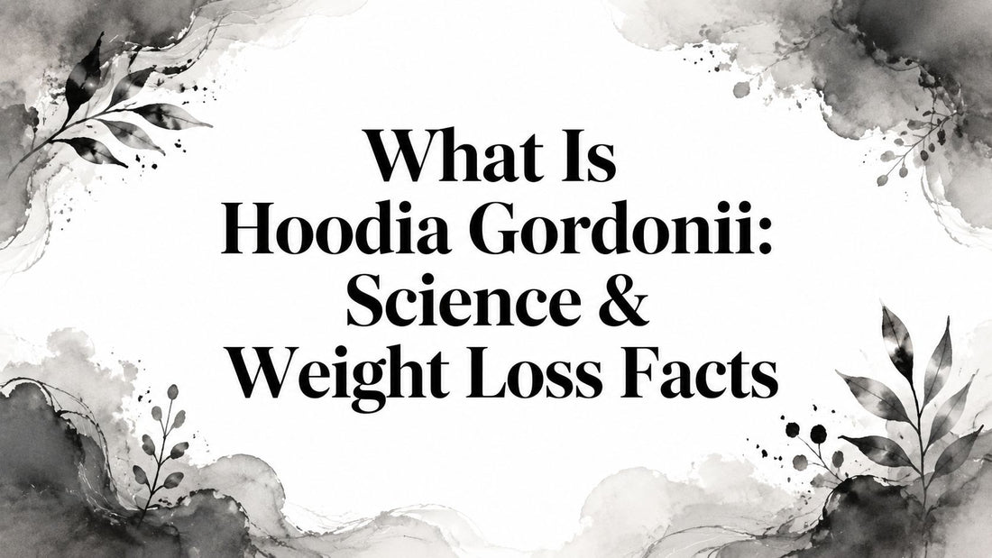 What Is Hoodia Gordonii: Science & Weight Loss Facts