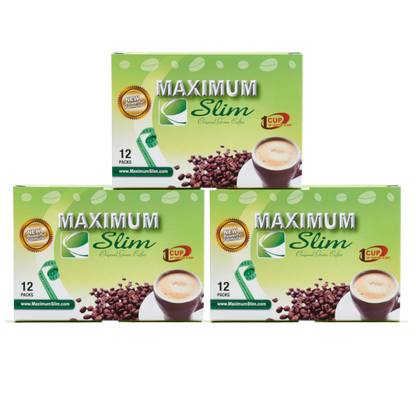 Maximum Slim Original Green Coffee | Support Gut Health  |  Control Cravings  |  12 Servings