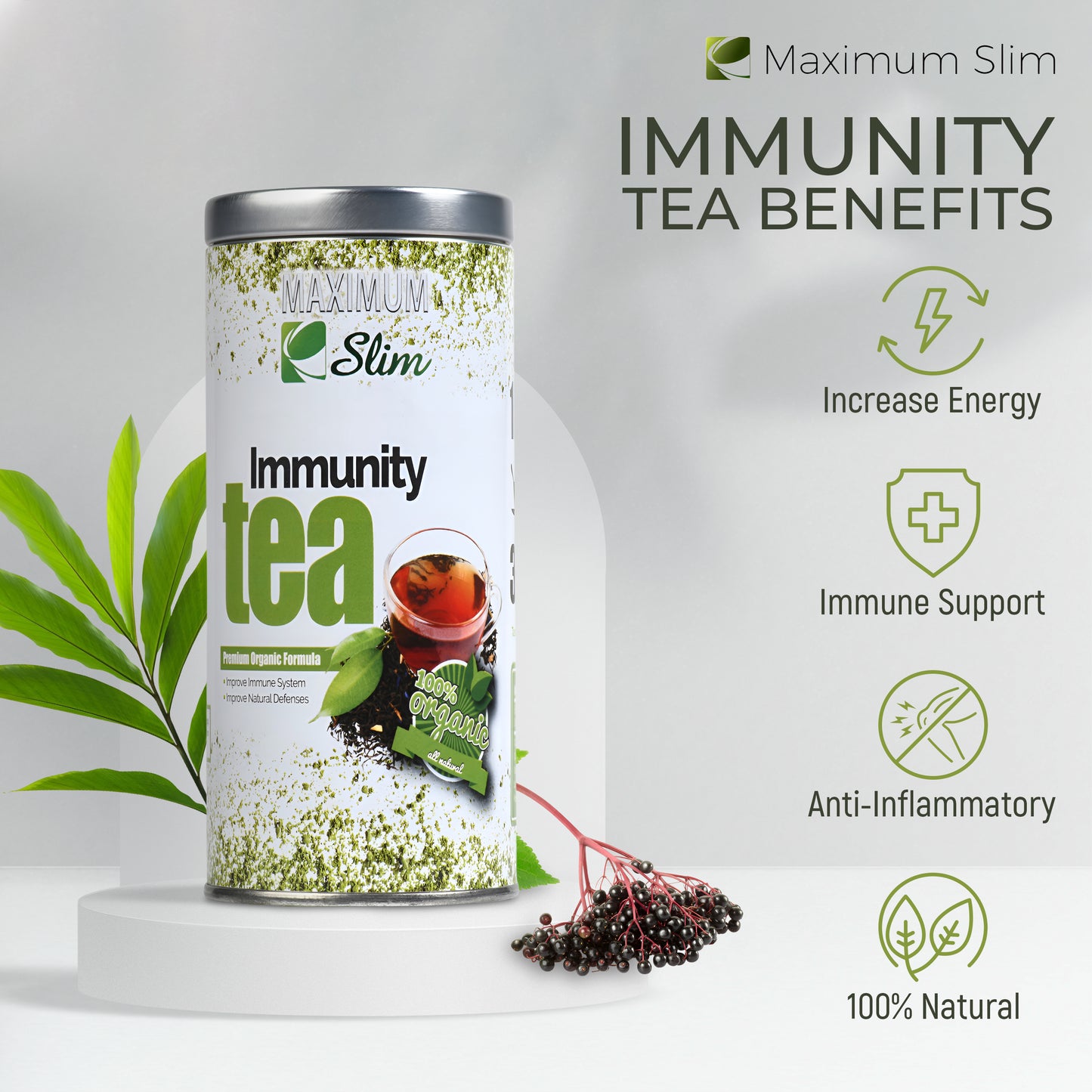 Immunity Tea - Maximum Slim | Herbal Blend to Support Immune Health