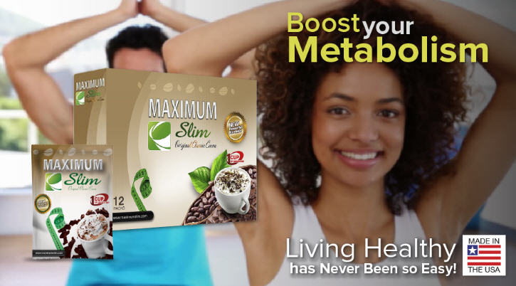 Maximum Slim Original Classic Cocoa | Delicious Drink Mix for a Healthy Lifestyle