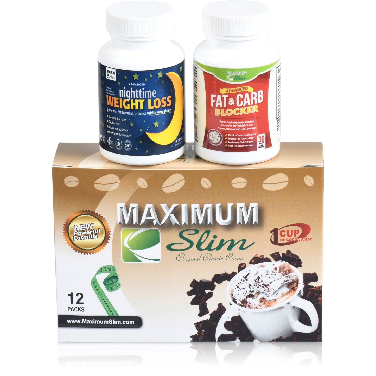 Cocoa Jumpstart Kit - Maximum Slim | Weight Management System with Delicious Cocoa