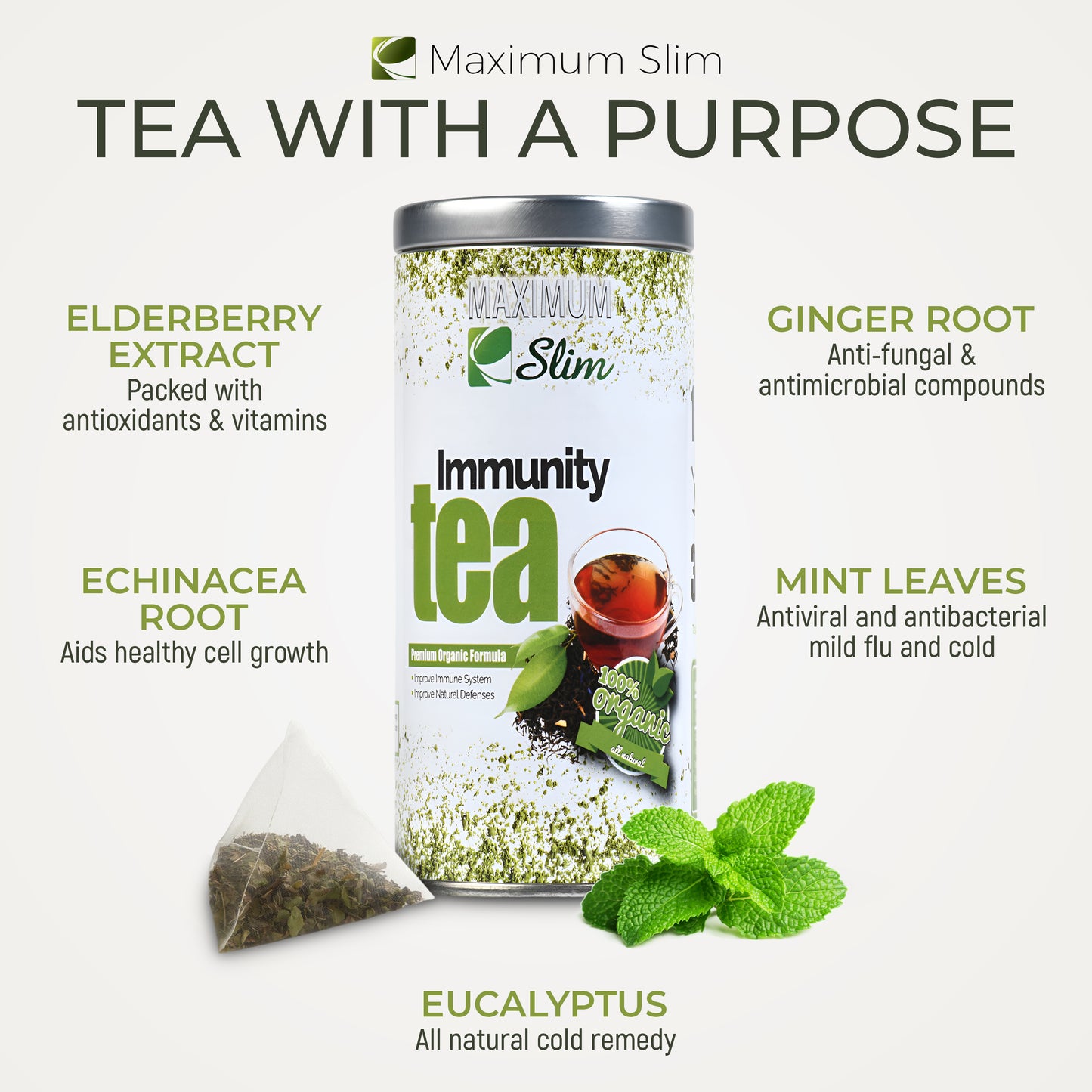 Immunity Tea - Maximum Slim | Herbal Blend to Support Immune Health