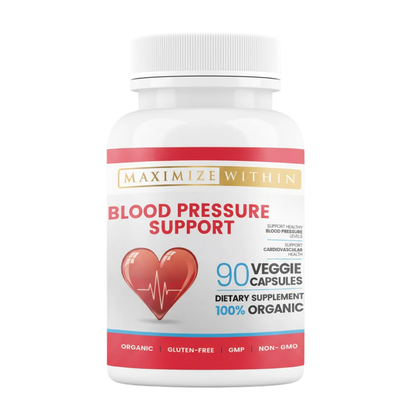 Blood Pressure Support Supplement - Maximum Slim |  Herbal Dietary Supplement