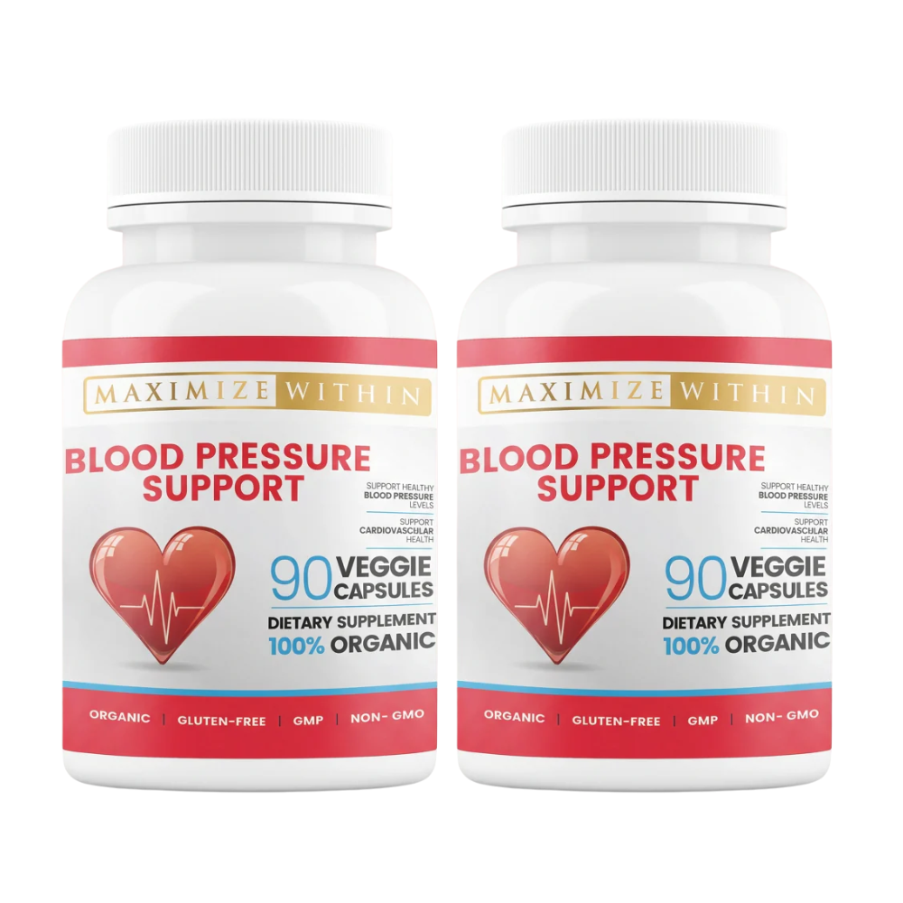 Blood Pressure Support Supplement - Maximum Slim |  Herbal Dietary Supplement