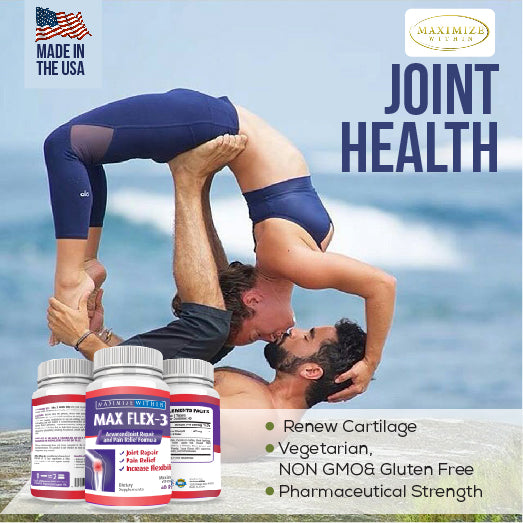 Max Flex 3 - Maximum Slim | Joint Support Supplement for Mobility & Comfort