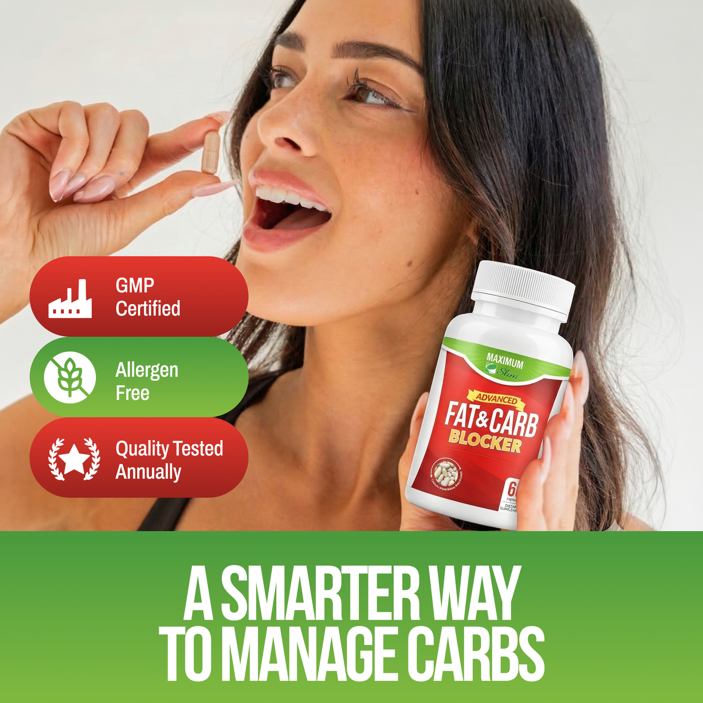 Maximum Slim White Kidney Bean Extract Formula | Daily Wellness Support
