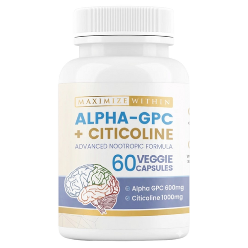 Alpha-GPC + Citicoline - Maximize Within | Advanced Nootropic Formula