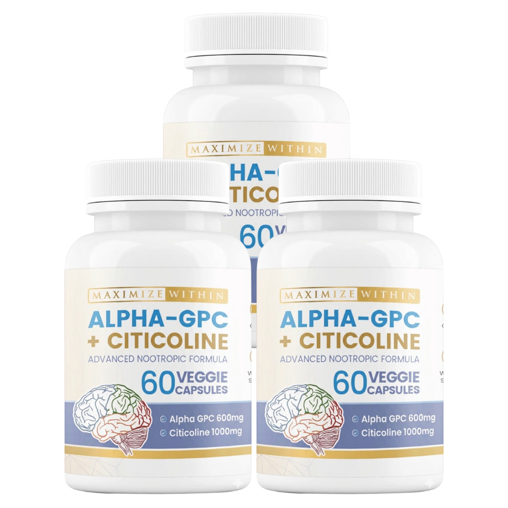 Alpha-GPC + Citicoline - Maximize Within | Special Nootropic Formula
