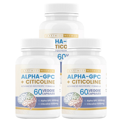 Alpha-GPC + Citicoline - Maximize Within | Special Nootropic Formula