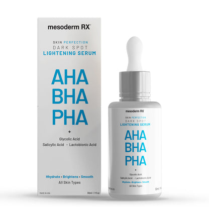 Mesoderm RX AHA BHA PHA Dark Spot Lightening Serum - Mesoderm | Evens Skin Tone