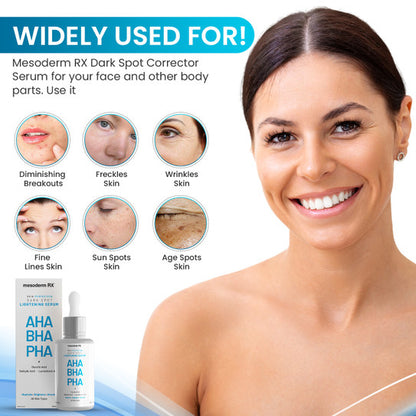 Mesoderm RX AHA BHA PHA Dark Spot Lightening Serum - Mesoderm | Evens Skin Tone