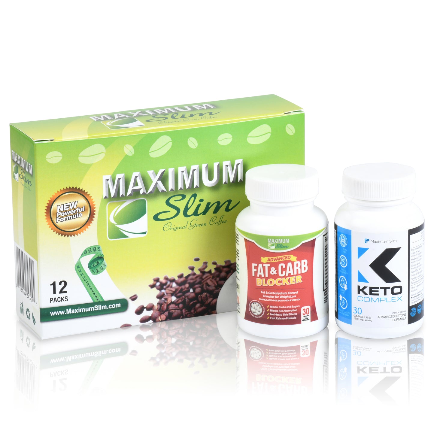 Keto Jump Start Kit Coffee - Maximum Slim | Complete Keto Support with Coffee Blend