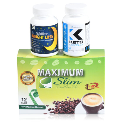 Jump Start Kit Coffee - Maximum Slim | Weight Management with Energizing Coffee Blend