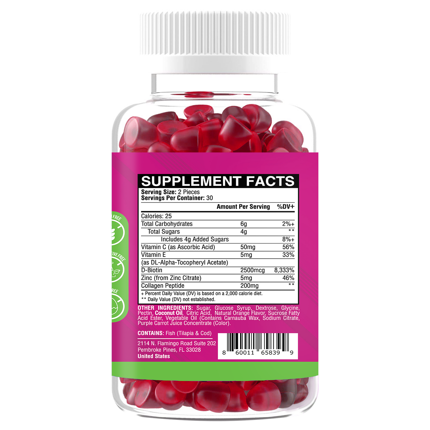 Collagen Gummies - Maximum Slim | Supports Skin Elasticity & Joint Health