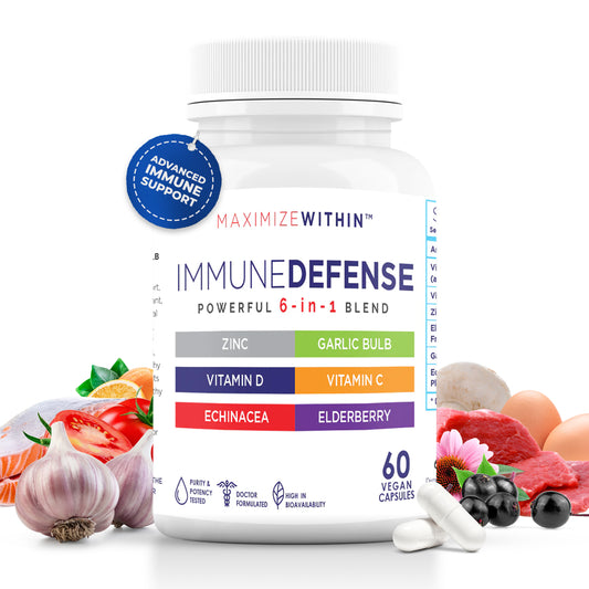 Immune Defense 6-in-1 Powerful Formula - Maximum Slim | Comprehensive Immune Support