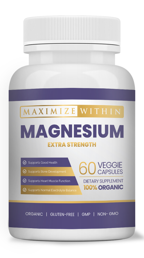 Magnesium Extra Strength - Maximum Slim | Supports Muscle & Nerve Function