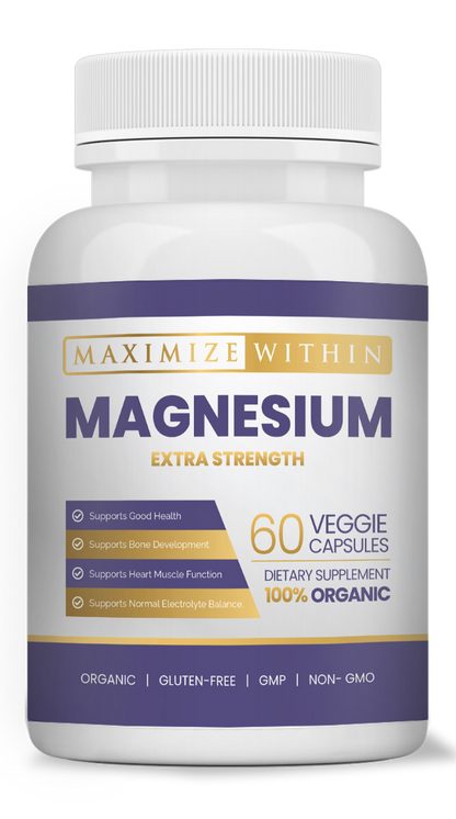 Magnesium Extra Strength - Maximum Slim | Supports Muscle & Nerve Function