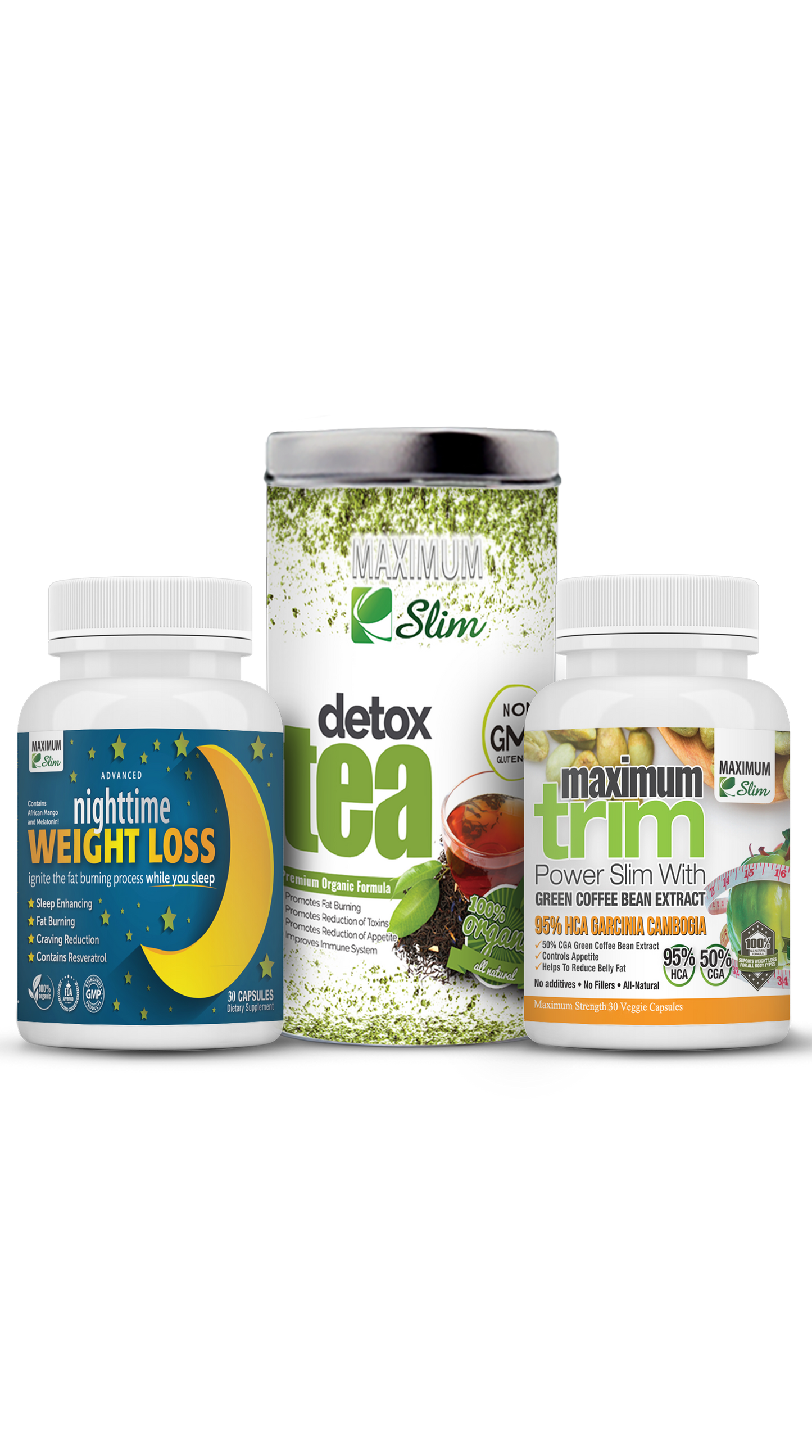 Maximum Slim Detox Kit (14 ct) | Comprehensive Cleansing & Detox Support